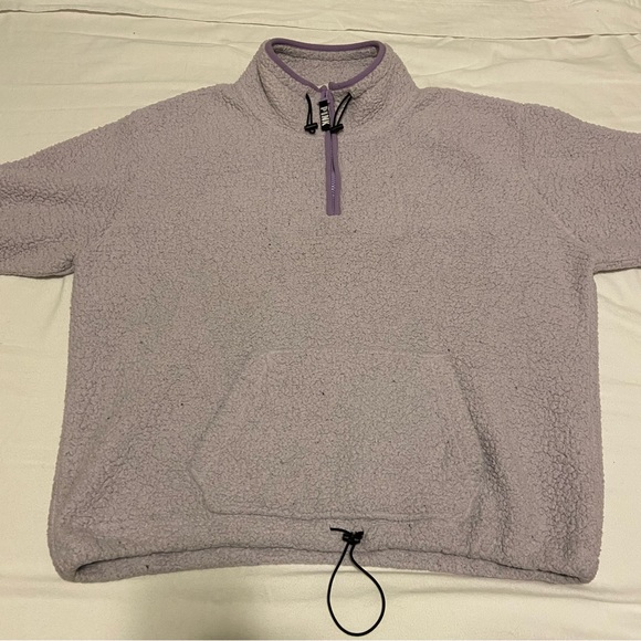 PINK Victoria's Secret Quater Zip Pull-over - Picture 3 of 4